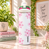 Owala Style Insulated Tumbler – Stylish Leak-Resistant Water Bottle with Push-Button Lid