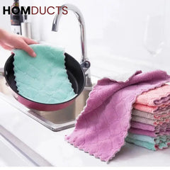10pcs Super Absorbent Kitchen Towels