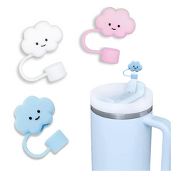Silicone Tumbler Straw Cap Pack Of 2