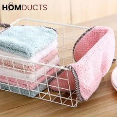 Super Absorbent Microfiber kitchen Dish Cloth (4pcs )