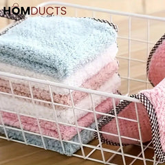 Super Absorbent Microfiber kitchen Dish Cloth (4pcs )